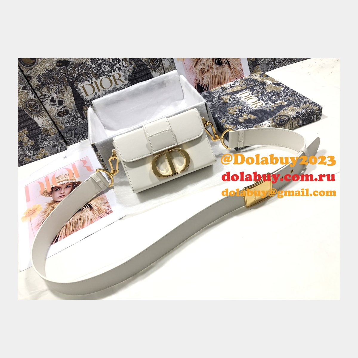 AAA Replica Dior Shop Montaigne Box Bag mini 17.5CM