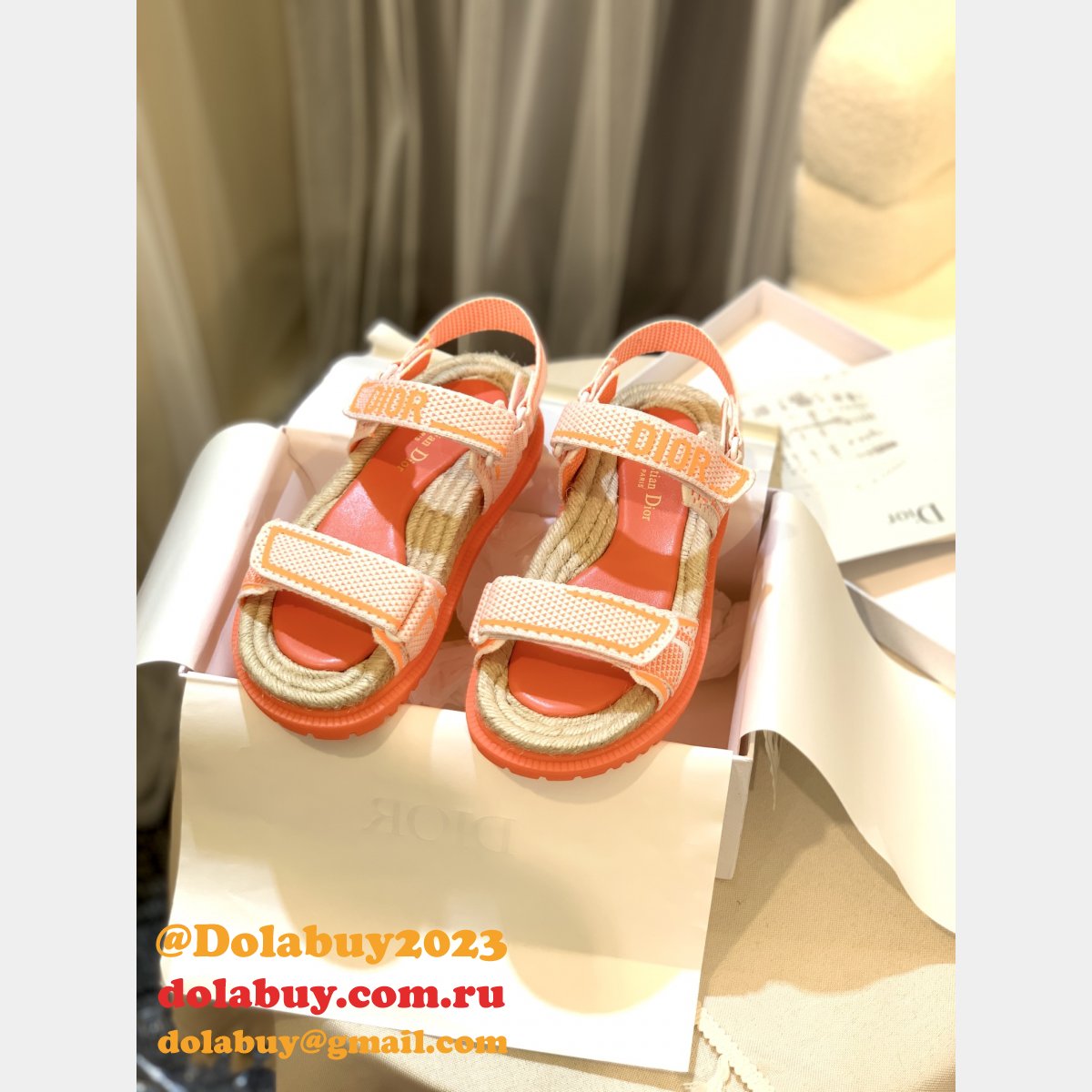 7 Star Luxury DIOR SANDALS Best Replica