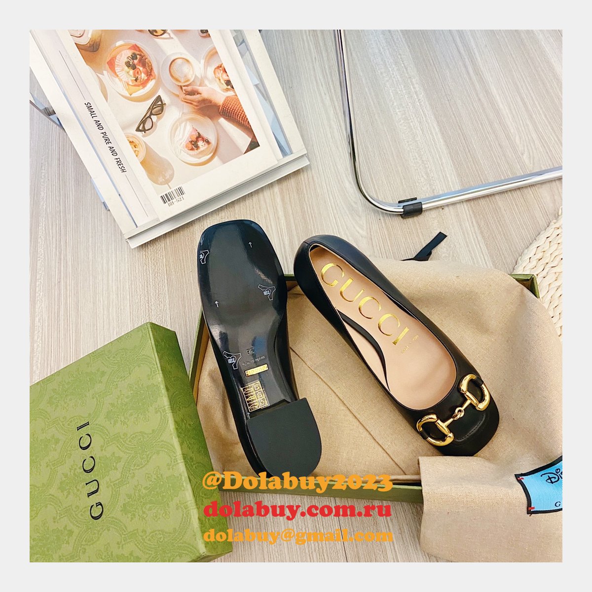 aaa+ G*u*i replica horsebit loafers calfskin shoes