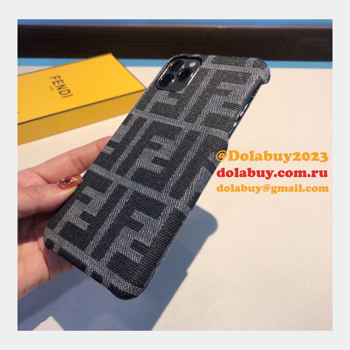 Wholesale Fendi iPhone Multicolour flip-cover cases & covers
