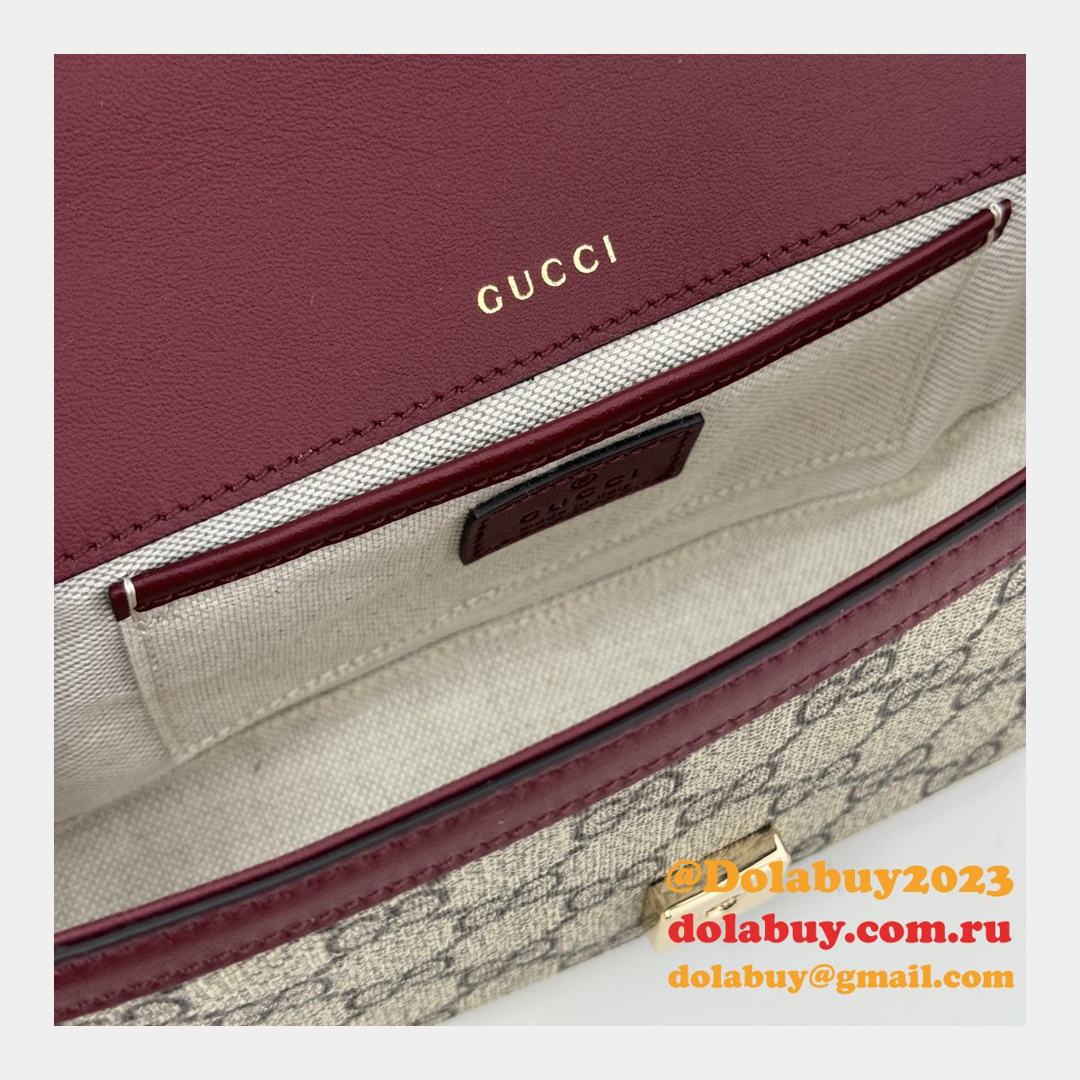 designer G*u*i horsebit duplicate shoulder 815206 7 star bag