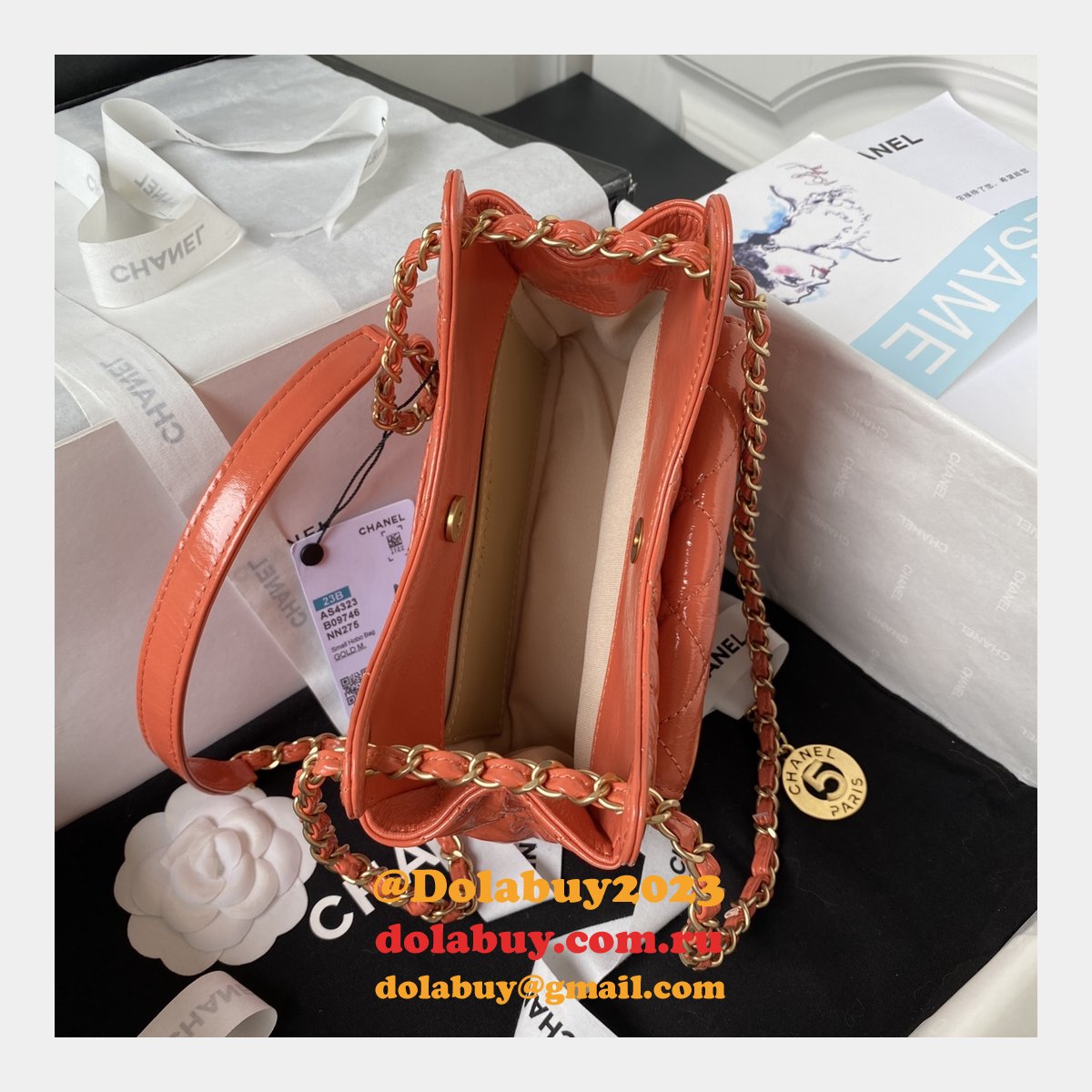 High Quality 1:1 Mirror Hobo Velvet Fashion AS4323 Replica Bag