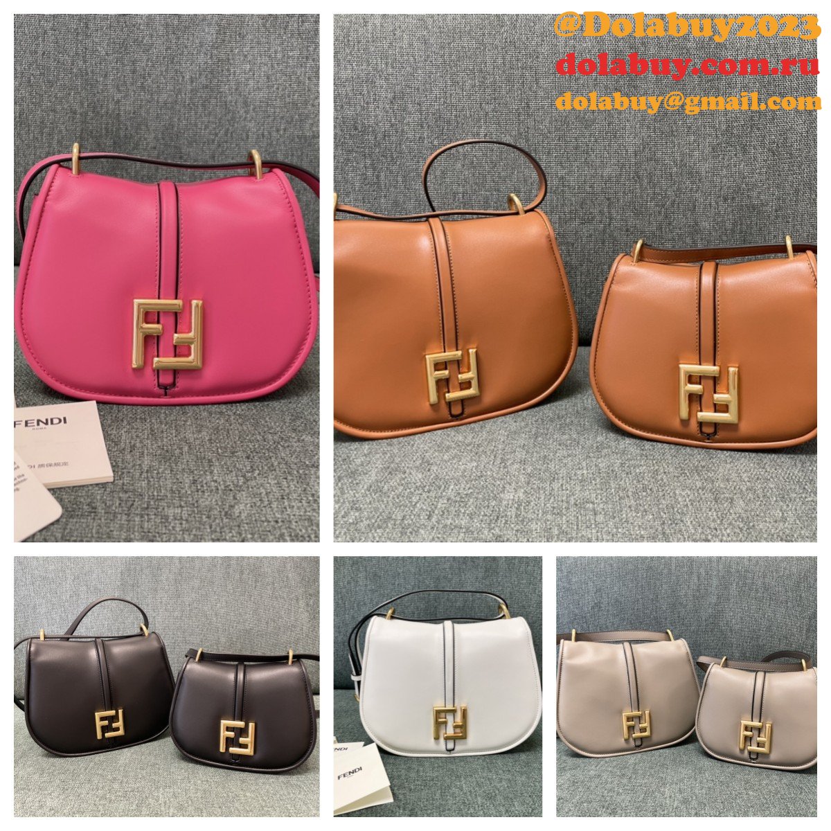 top quality buy F**di cmon fake designer 8622 1:1 mirror bags