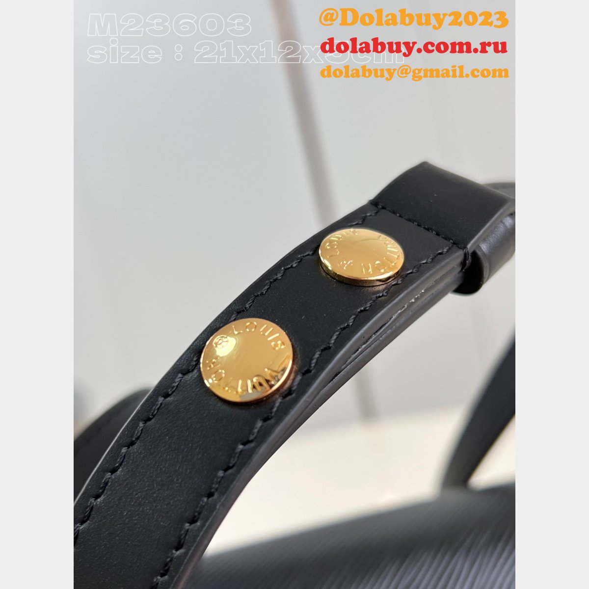 Dauphine East West Epi Shop Black M23603 Louis Vuitton Replica Handbags