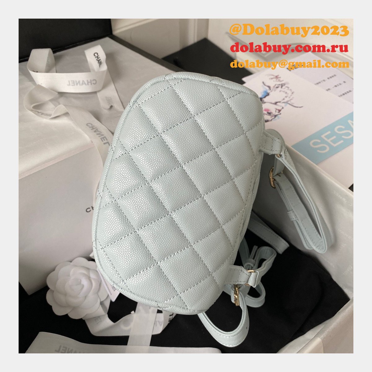 1:1 Luxury High Quality Replica Backpack AS4058 Bag 23cm
