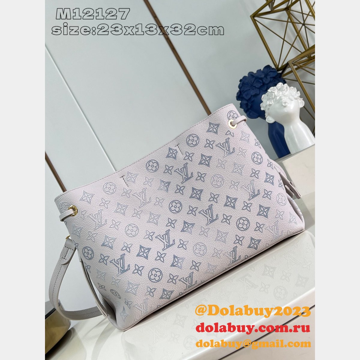Louis Vuitton Knockoff Bella Tote Mahina 7 Star M12127 Bag
