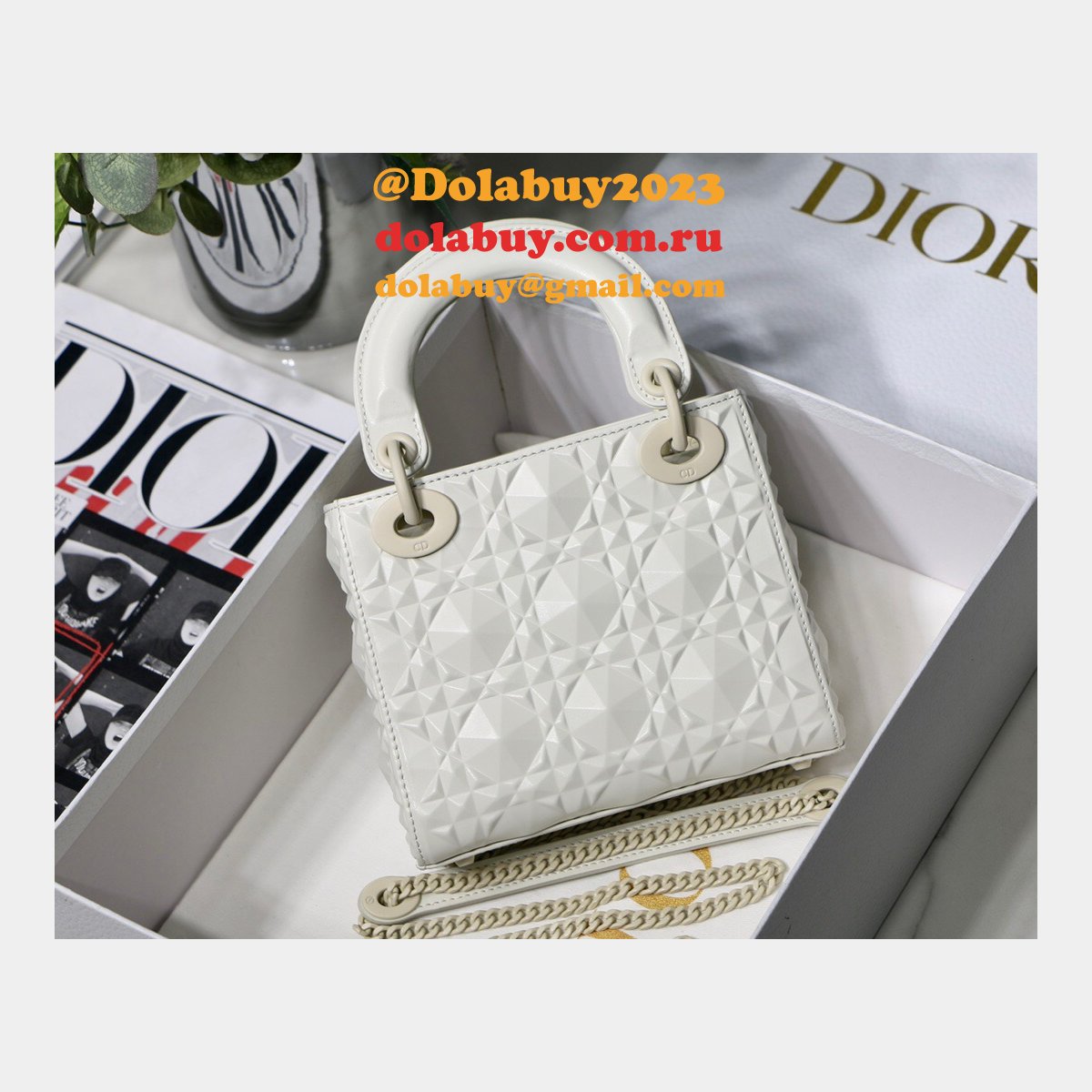 Best Site For Replica Lady Dior 17cm Handbags Sale Dolabuy