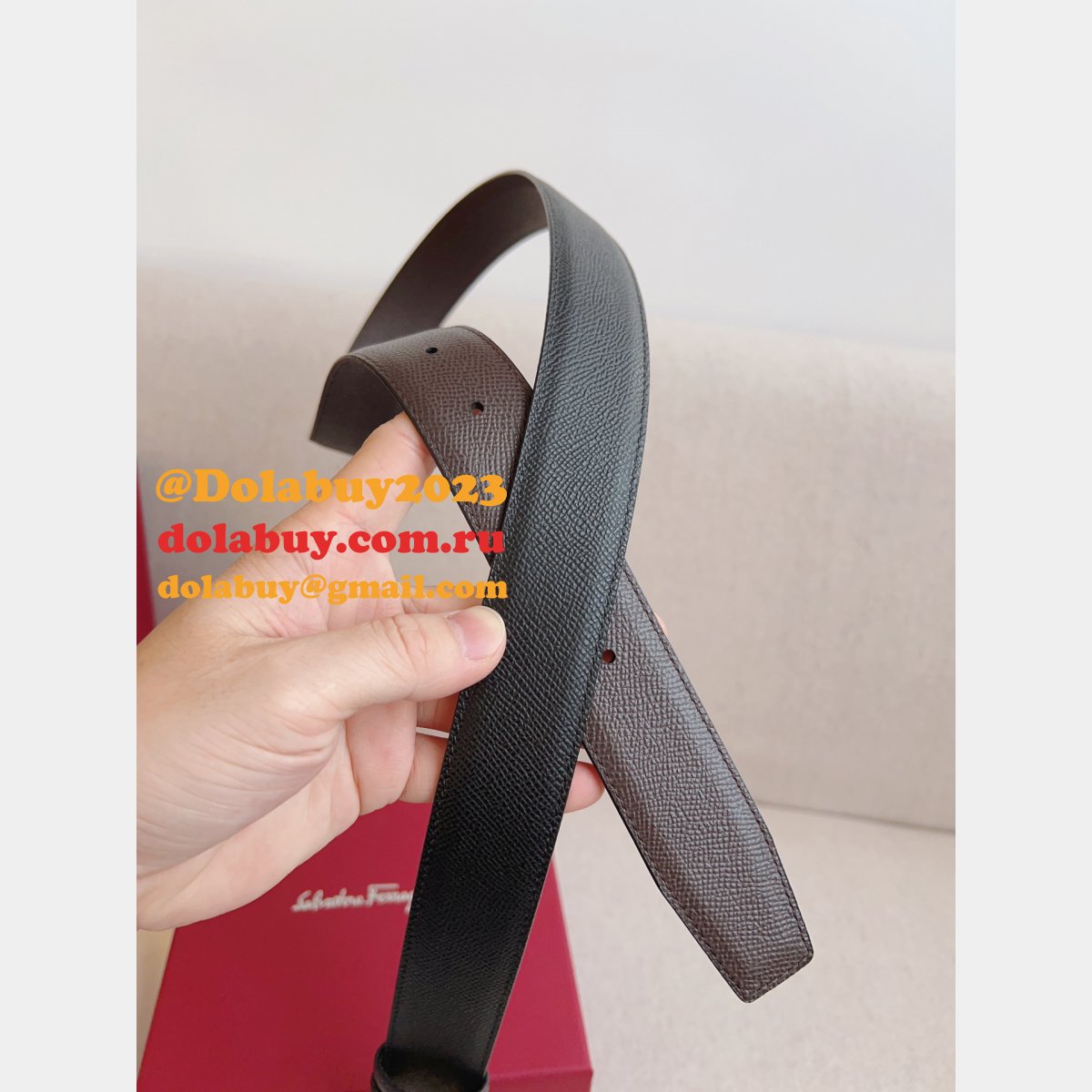 High Quality FERRAGAMO BELT 35MM 1:1 Mirror