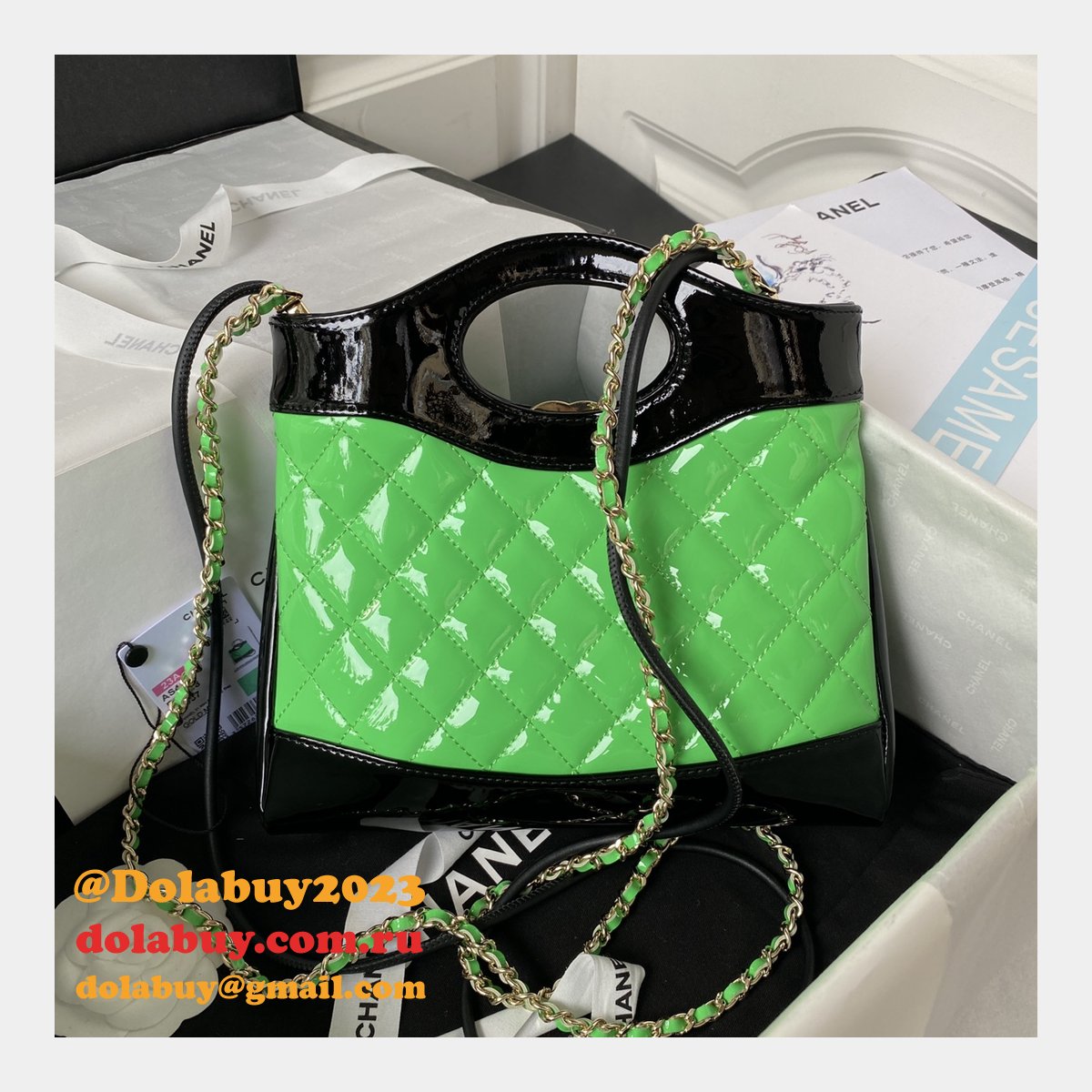 Designer Shop Wholesale Casual Calfskin Shoulder Chain AS4133 Bag