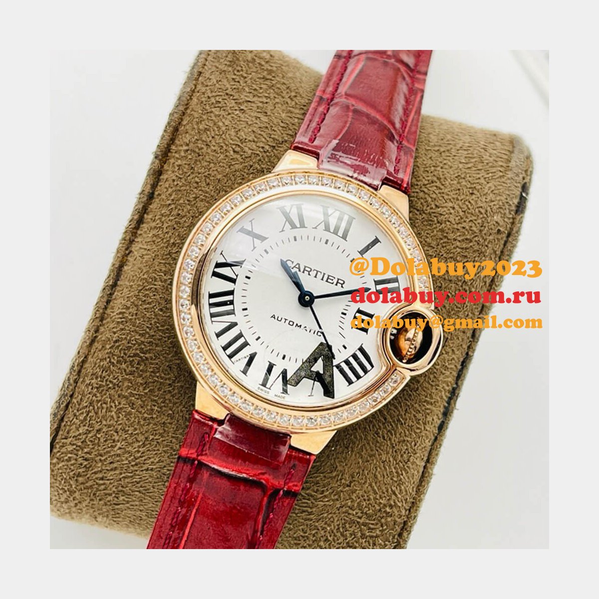 Cartier 33mm Ballon Bleu de Cartier watch
