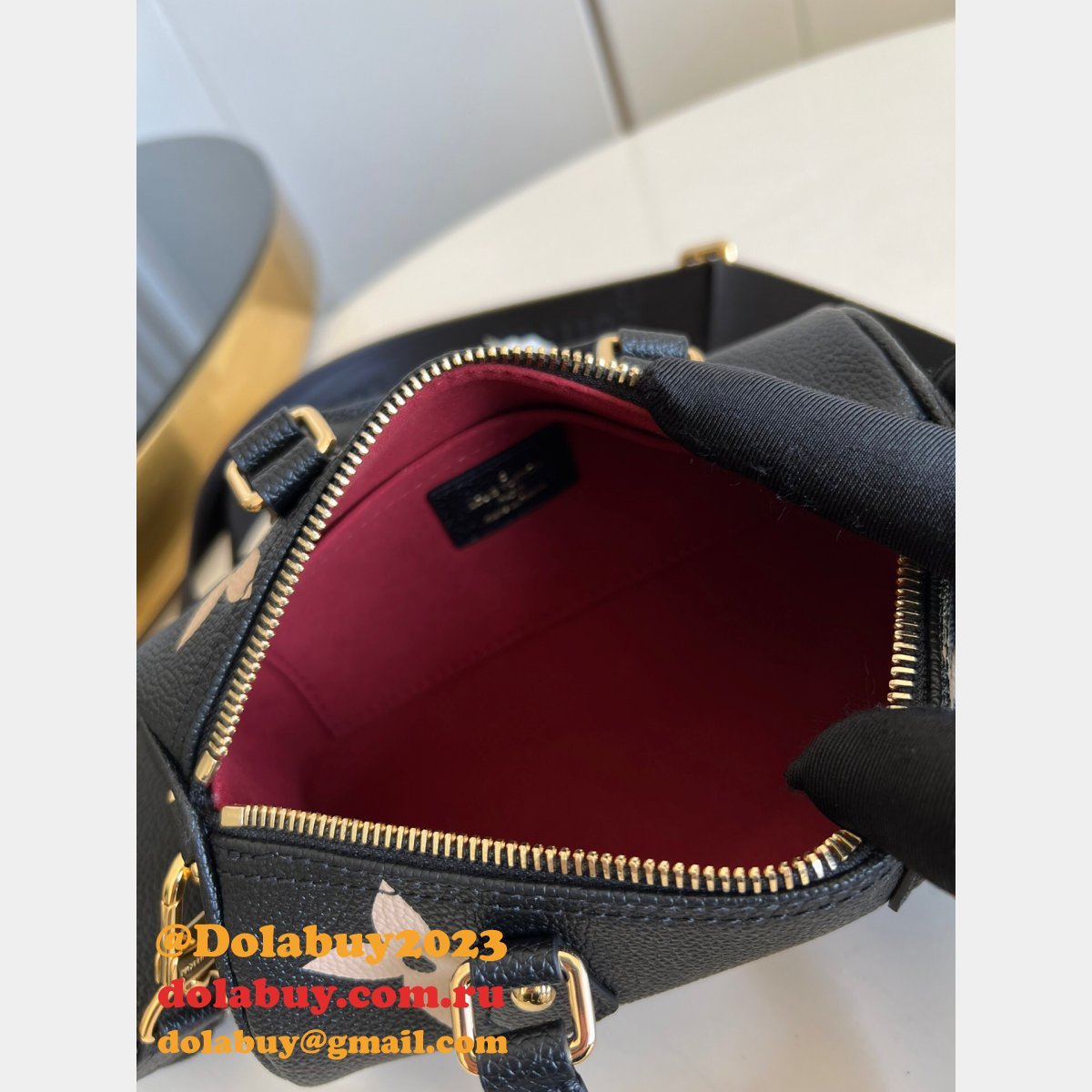 Louis Vuitton 7 Star Fake M45707 Papillon BB Monogram Empreinte Leather