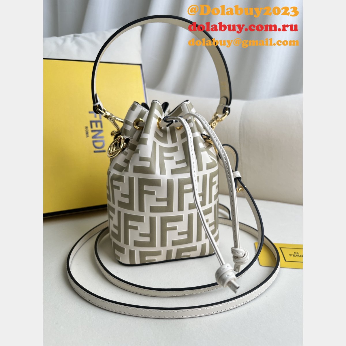 top quality wholesale F**di mon tresor ff small bucket bag