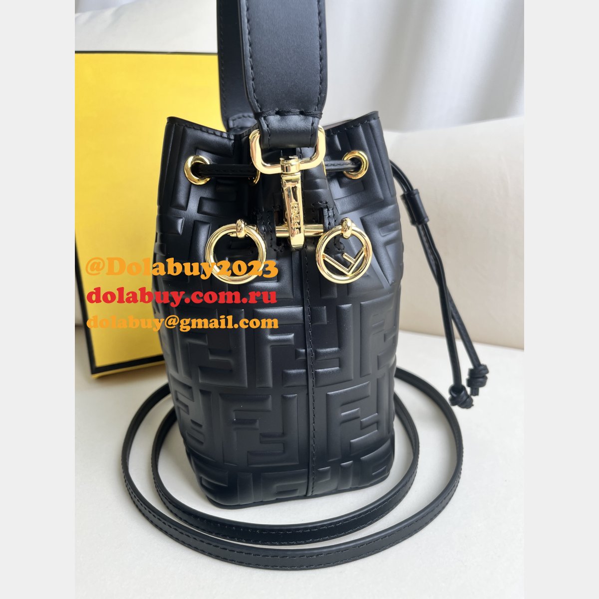 top quality wholesale F**di mon tresor ff small bucket bag