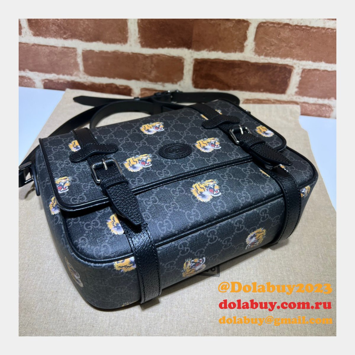 high quality designer replica G*u*i 658542 gg messenger bag