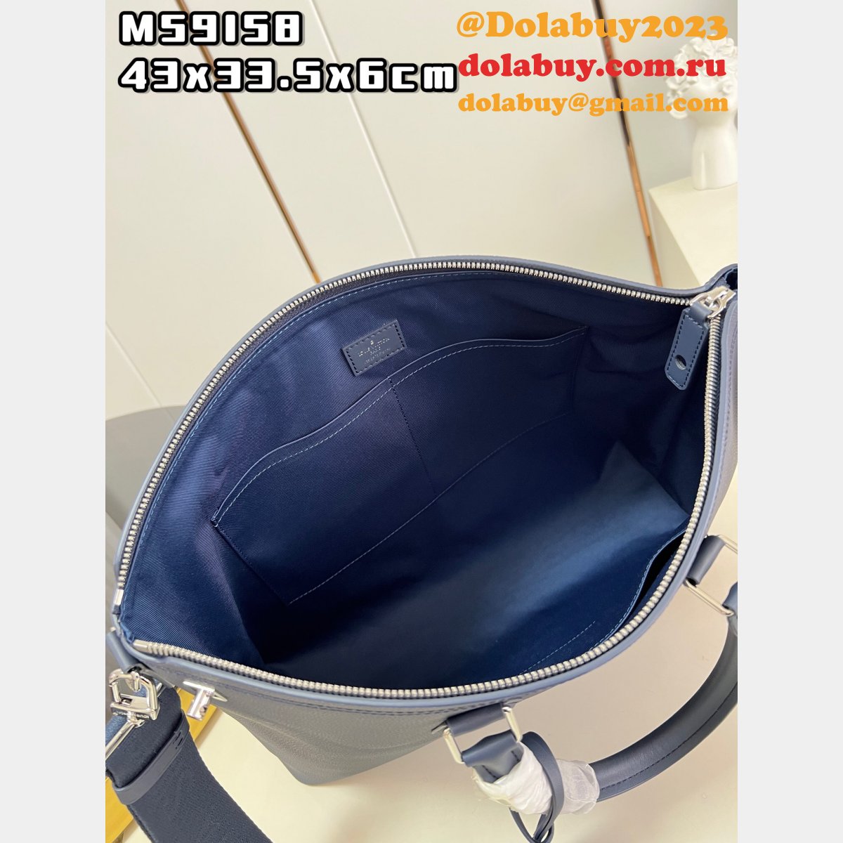 Cheap Wholesale Replicas Louis Vuitton M59158 Lock It Tote LV Aerogram