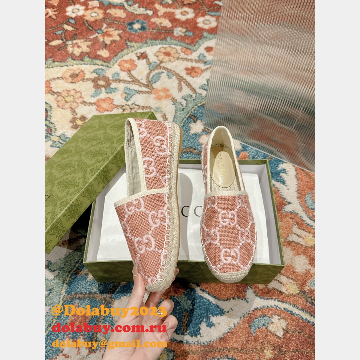 7 star wholesale G*u*i women espadrille