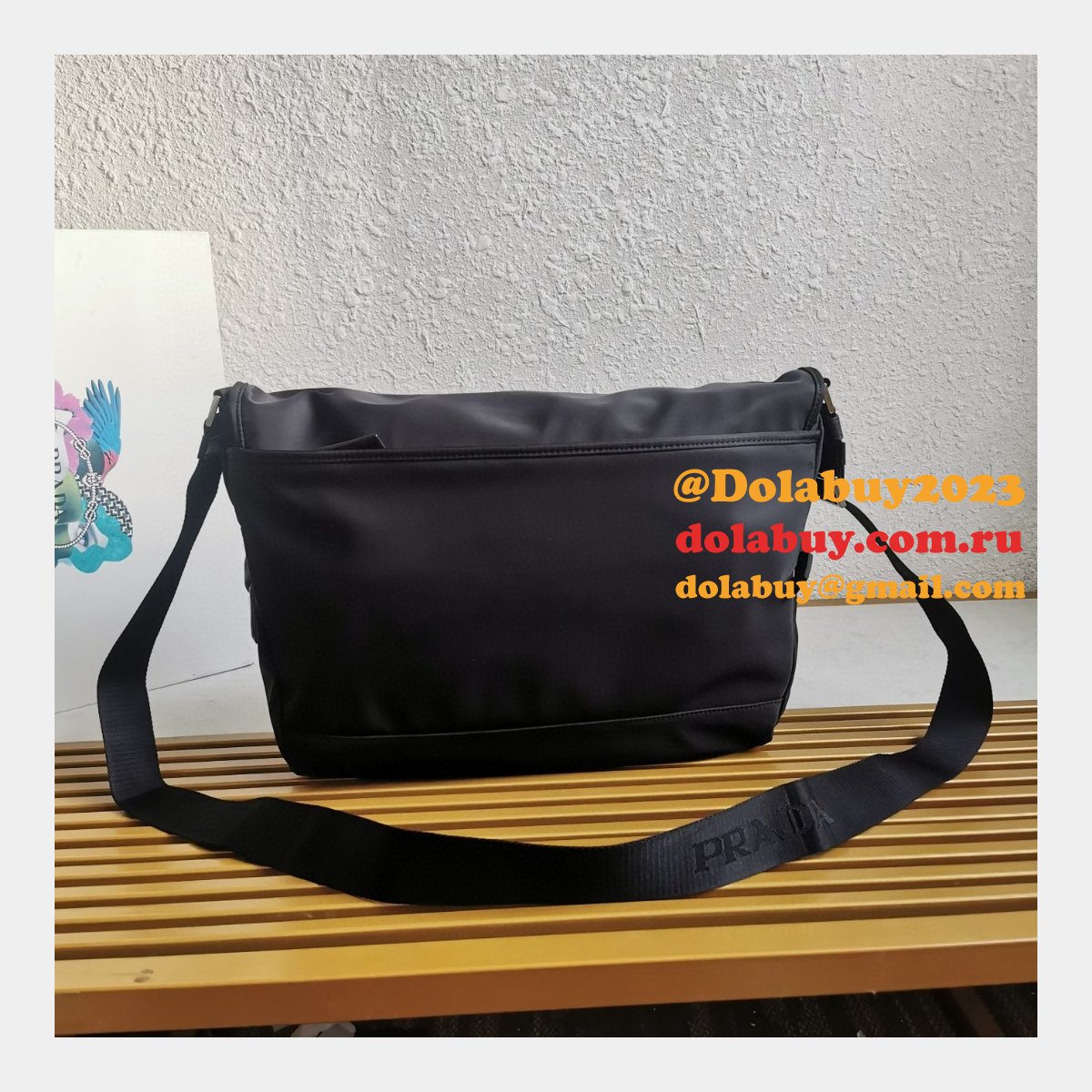 Cheap Top Quality Prada Re-Nylon New messenger bag