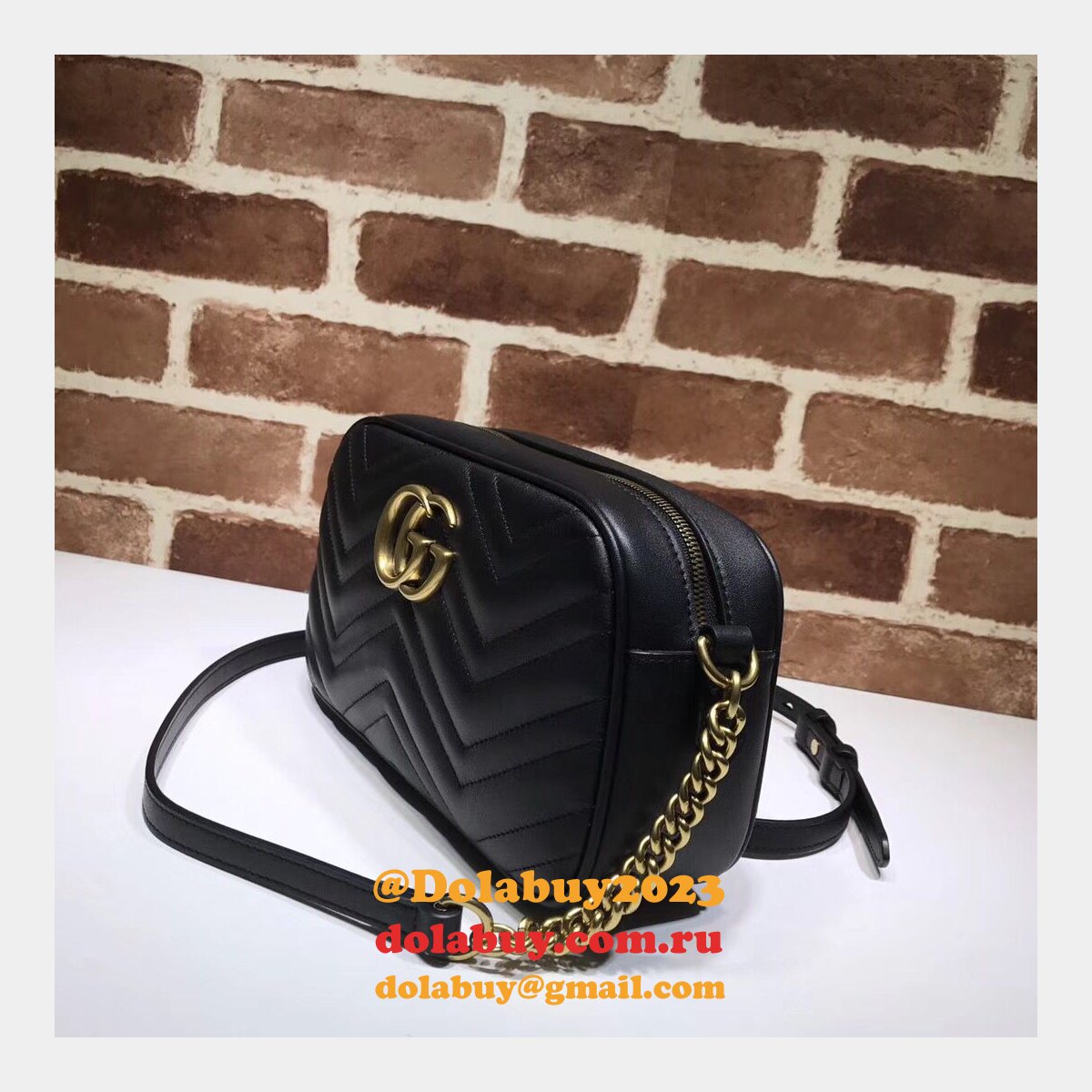 luxury G*u*i fake 447632 gg marmont crossbody bags for women