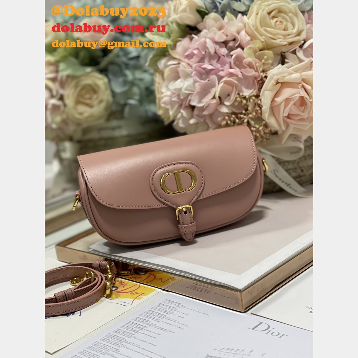Dior Bobby East West 9327# Best Quality Replica Bag