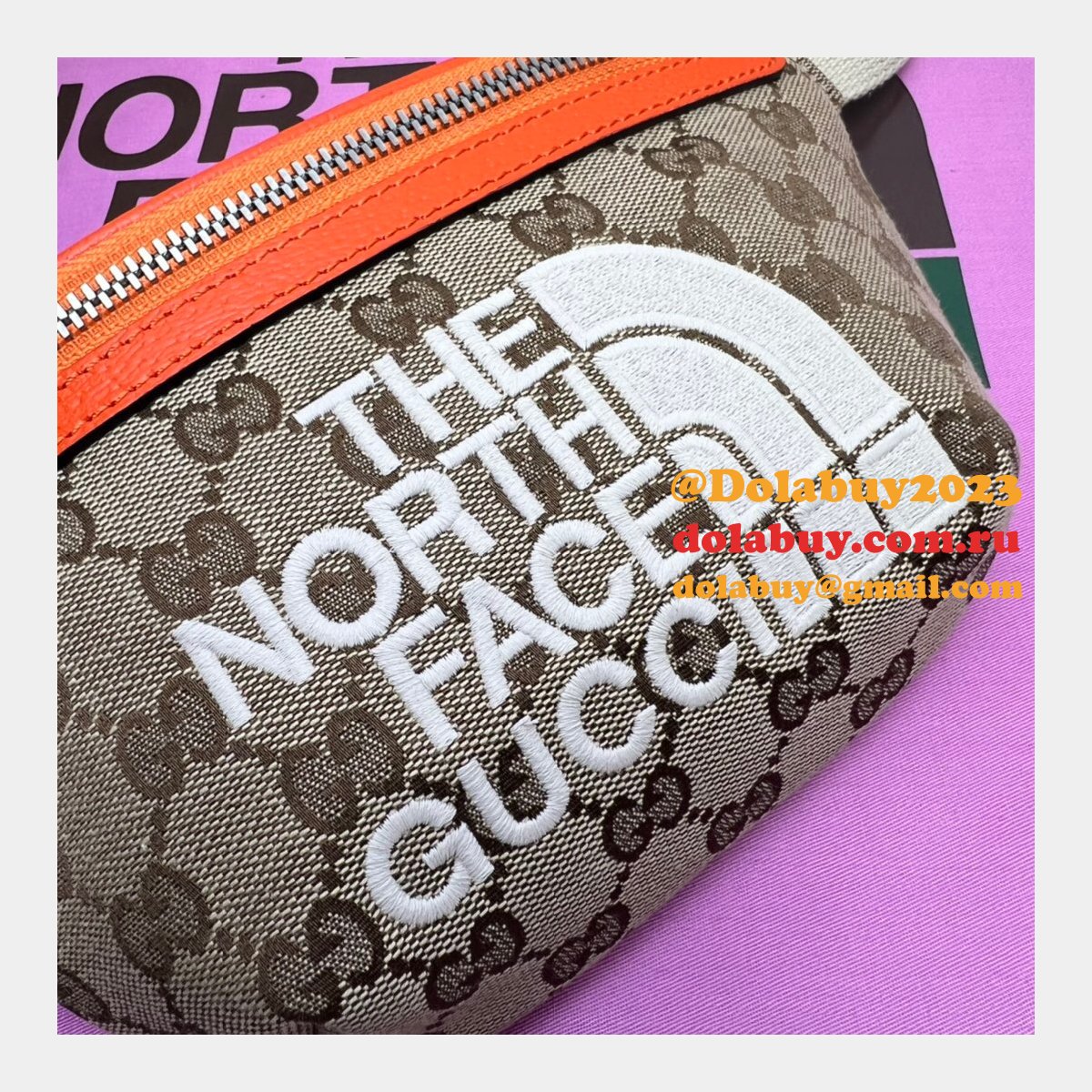 cheap replica G*u*i 650299 face x G*u*i belt bag