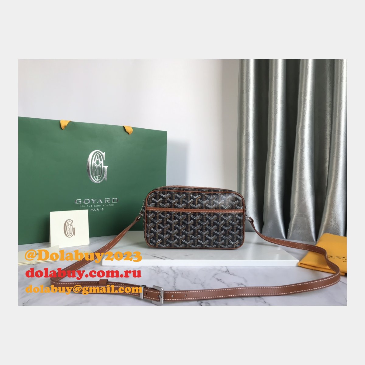 Top Best Cap-Vert 020189 Replica Goyard 1:1 Bags