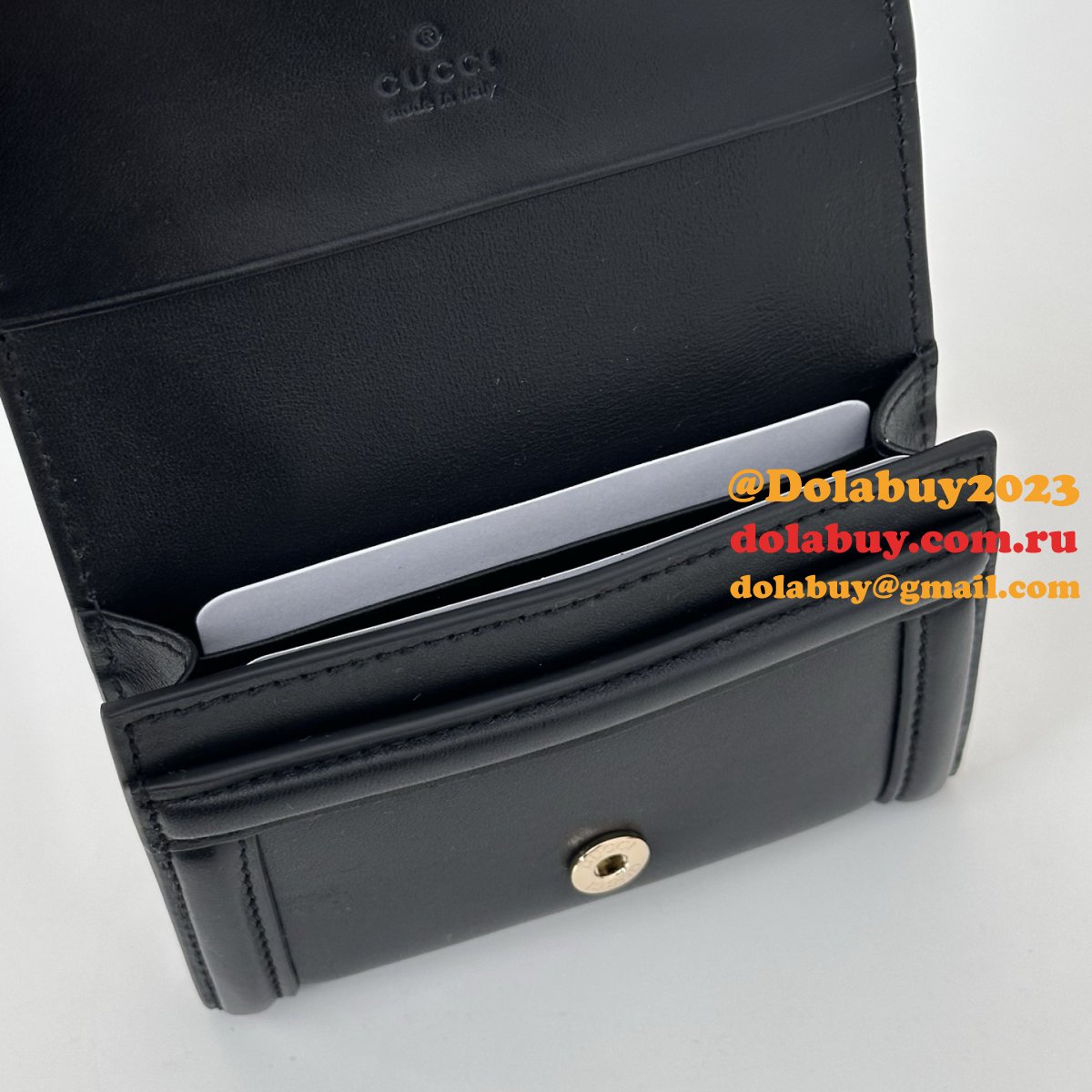 G*u*i knockoff blondie card case leathergoods 818811 bag