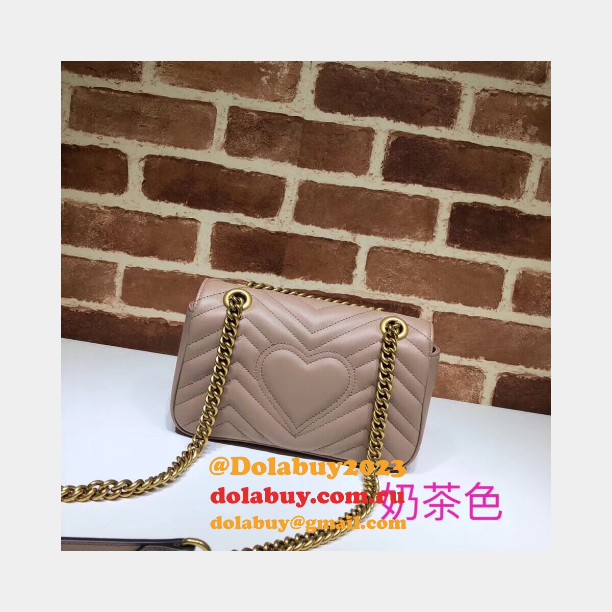 High Quality Replica 446744 MARMONT SMALL GG HANDBAG