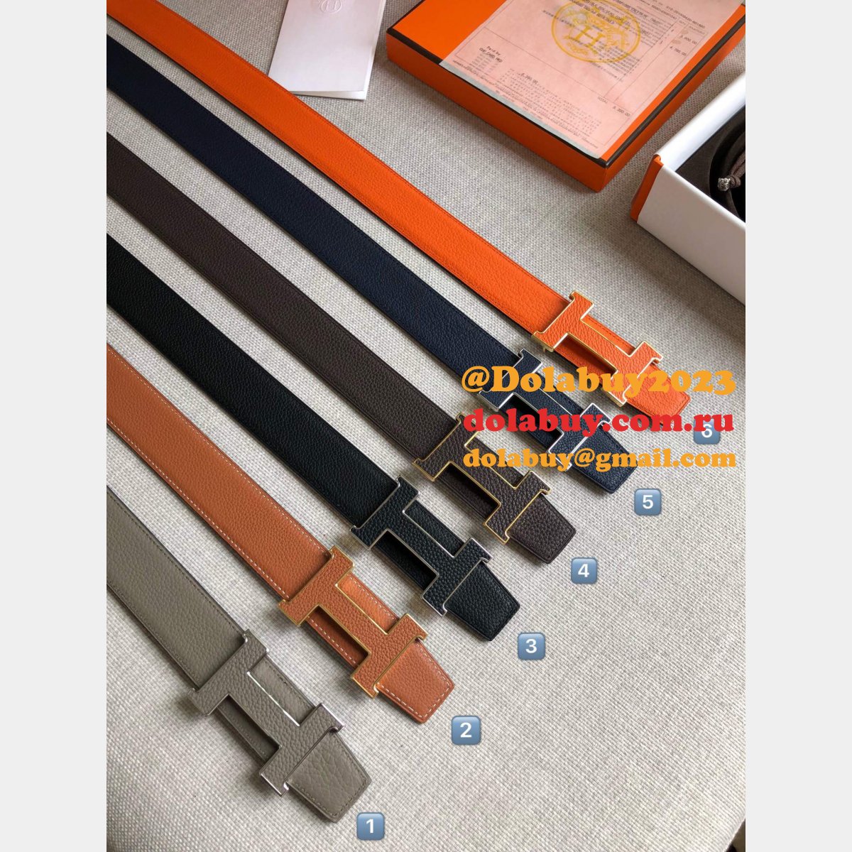 Best Place to Buy Hermes Reversible 32mm Dupes & GG Belt Dupes