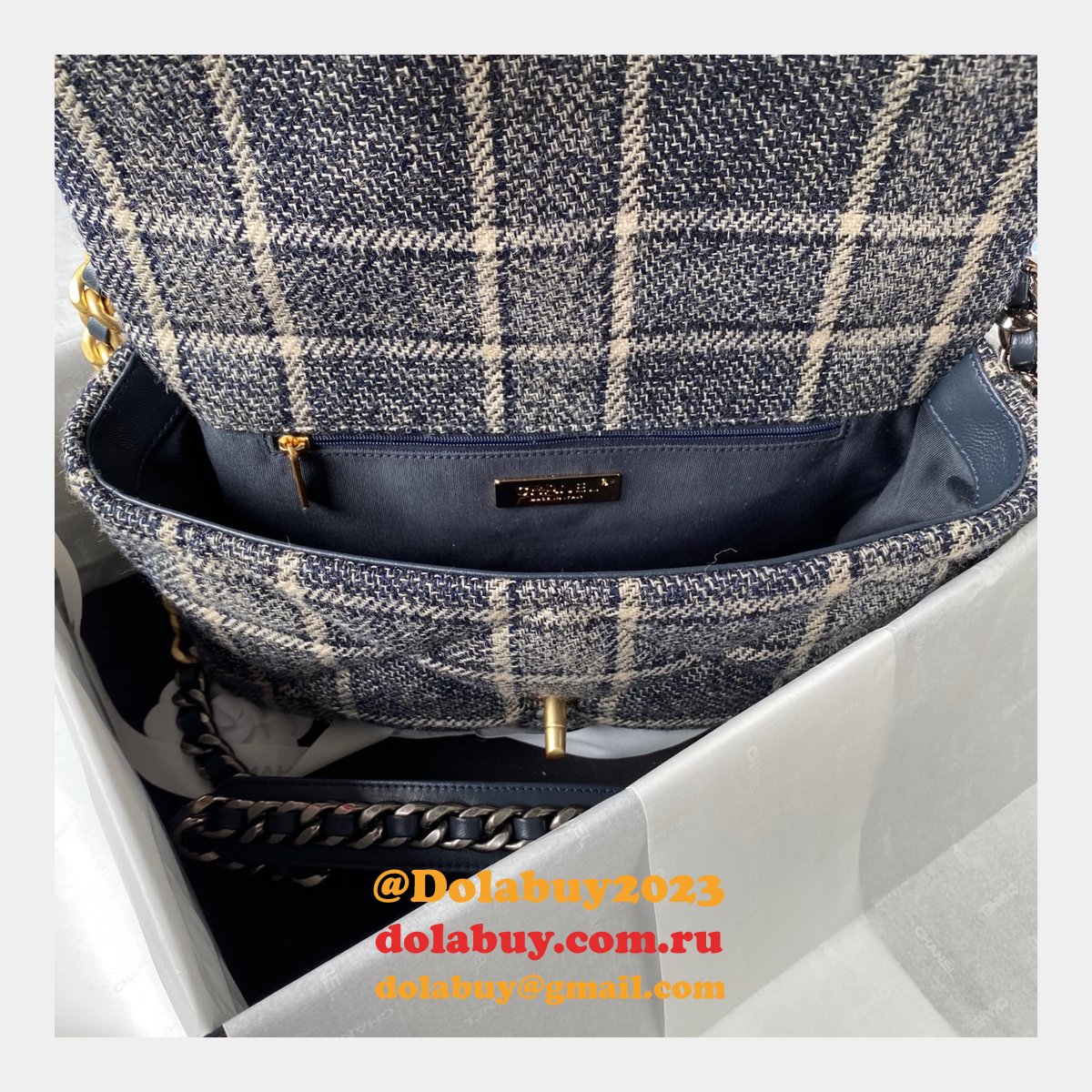 Designer 1:1 Mirror AS1161 Replica Luxury 2023 19 Handbag 30CM