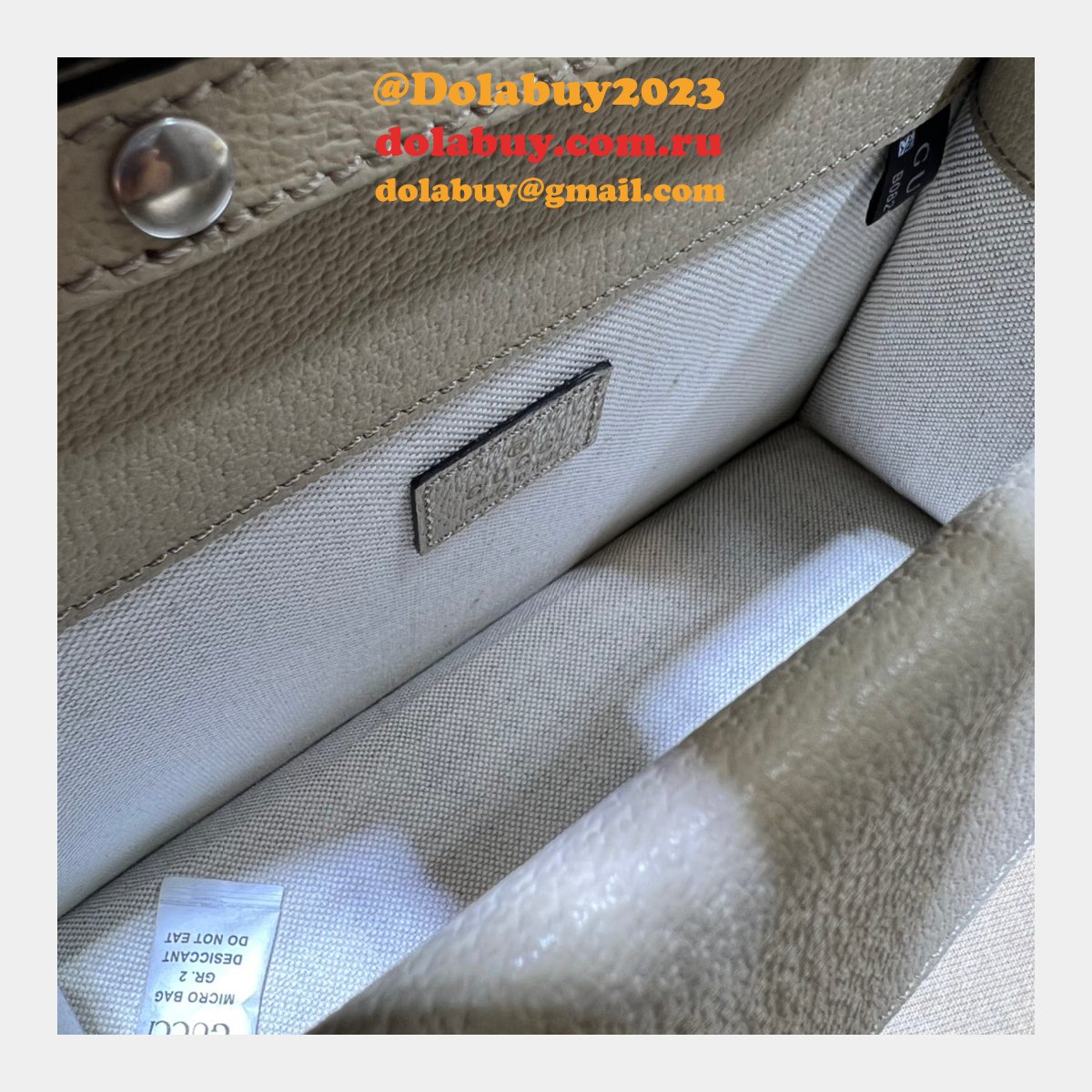 G*u*i 1:1 mirror 739496 dionysus top handle replica bag