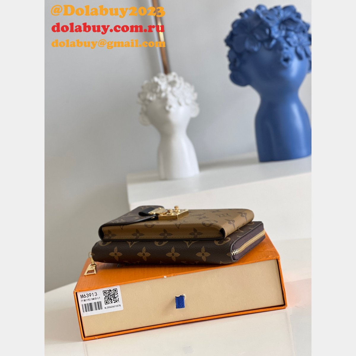 Louis Vuitton First Vertical Trunk Pochette Goods M63913 Wallets