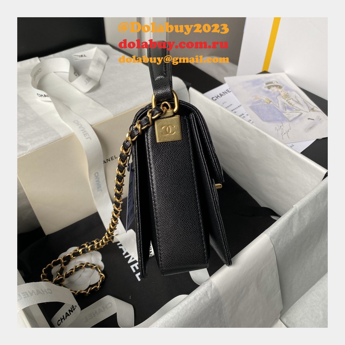 Quality Mirror Hand-held Shoulder Crossbody AS6261/AS6262 Replicas Bag