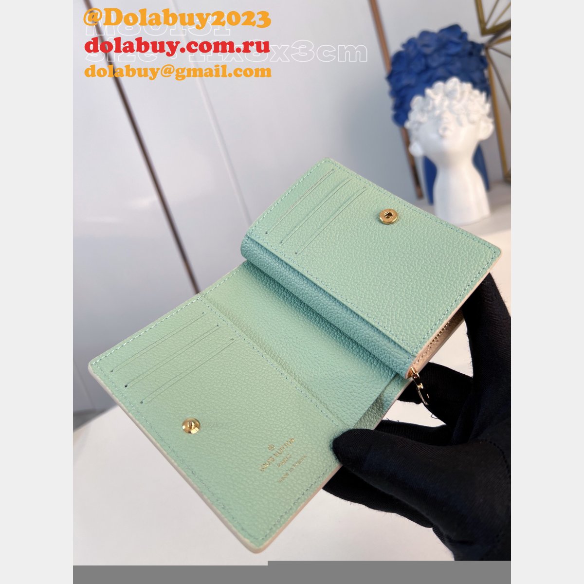 Cléa Wallet Monogram Empreinte M80151 Replicas Shop Louis Vuitton Bag