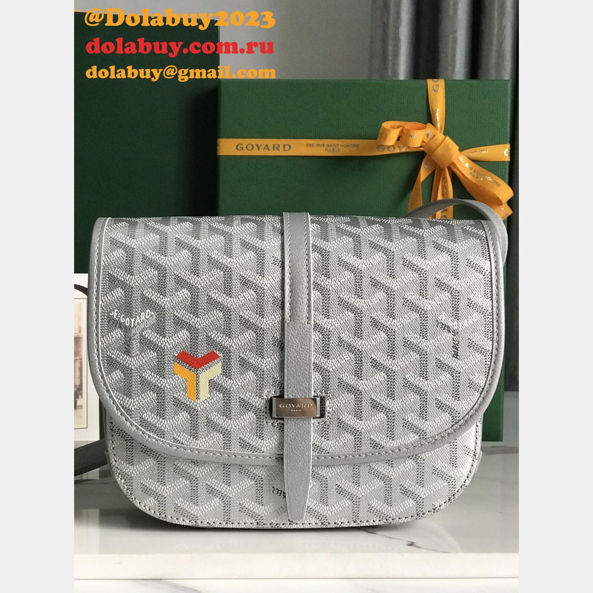 Best Buy Copy Goyard Belvédère II Replica Designer 020198 Bag