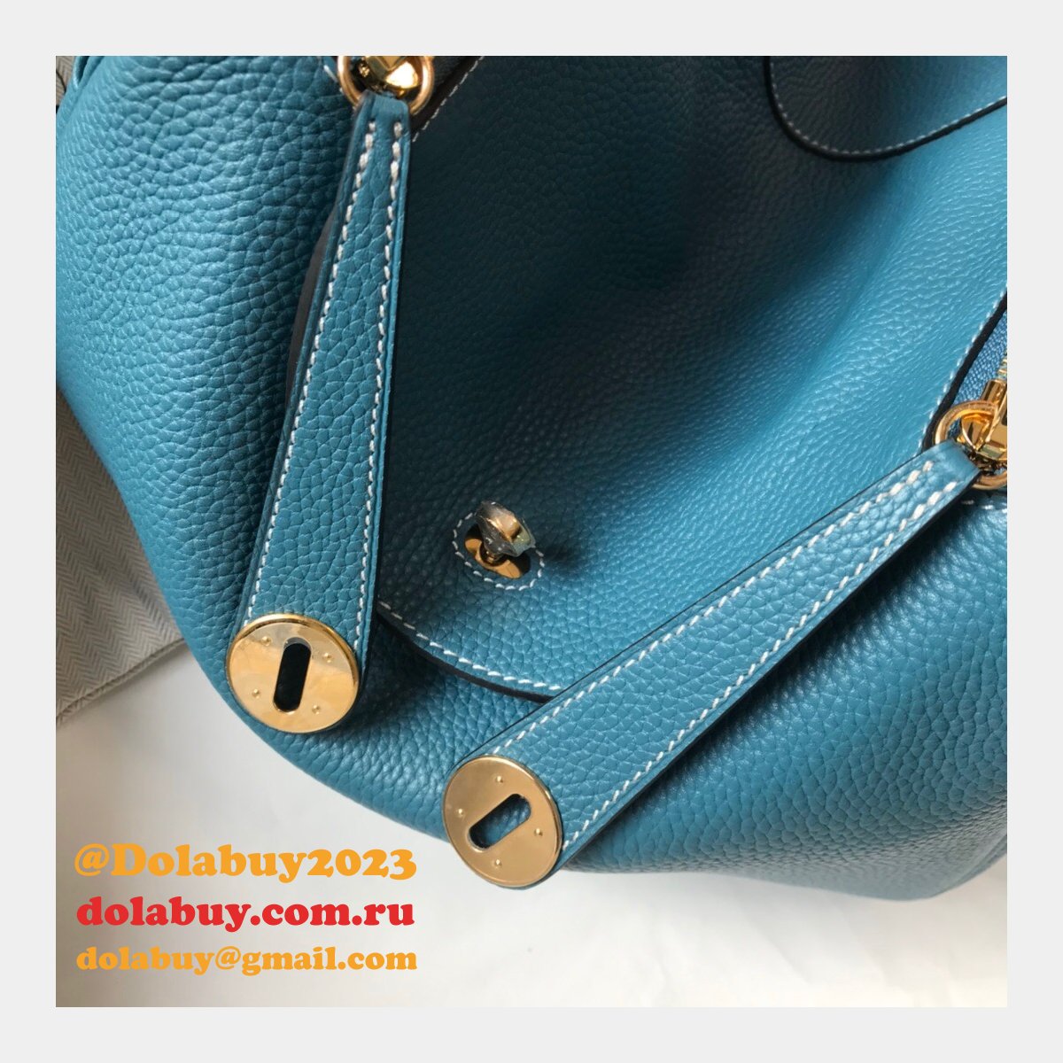 Hermes Replica Blue Lindy 26cm Bags Sale Outlet Online