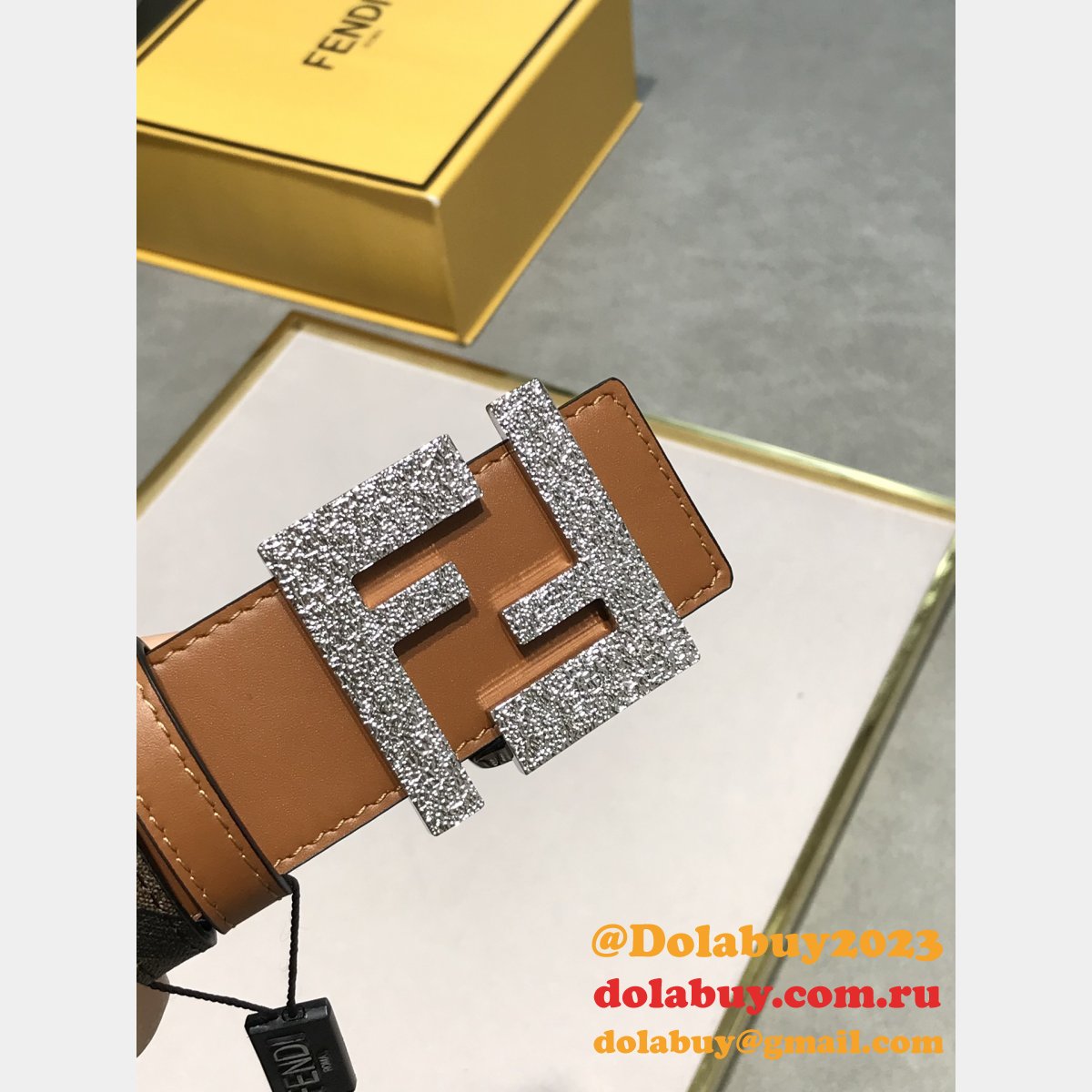 best designer F**di belt 35mm top quality