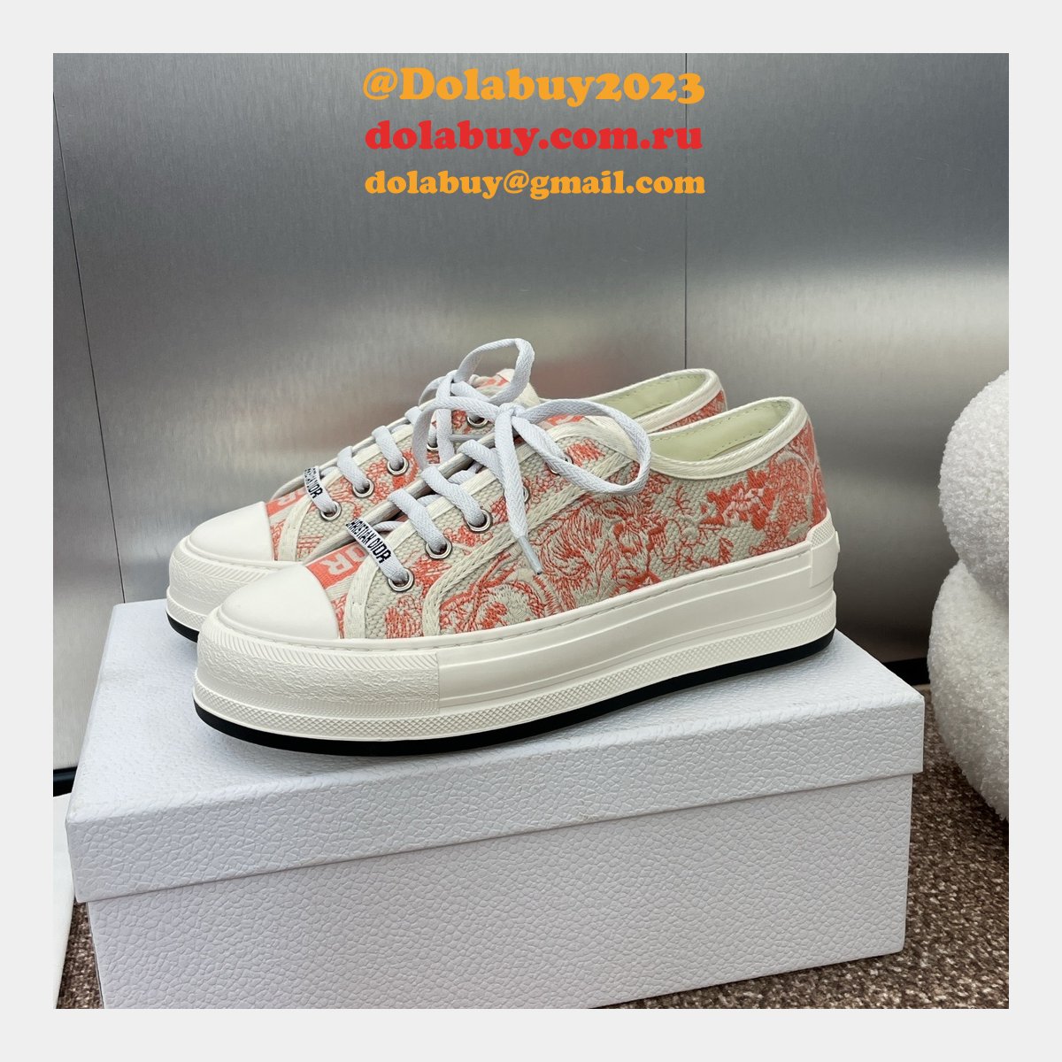 Wholesale Walk N Dior Platform Sneaker Inspired