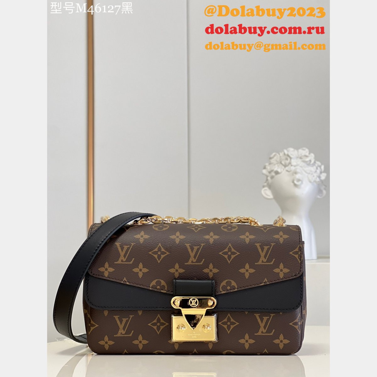 Louis Vuitton Shop Designer Replica Marceau Monogram M46127/M46126 Bag