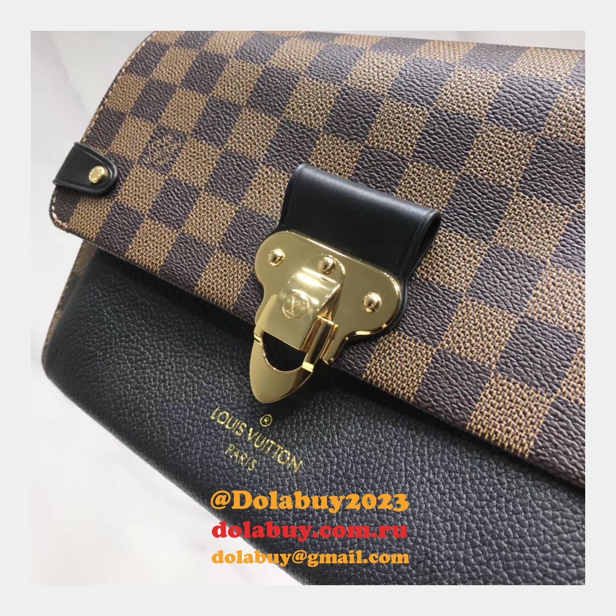 Louis Vuitton Replica Vavin PM Damier Ebene N40113 Browns
