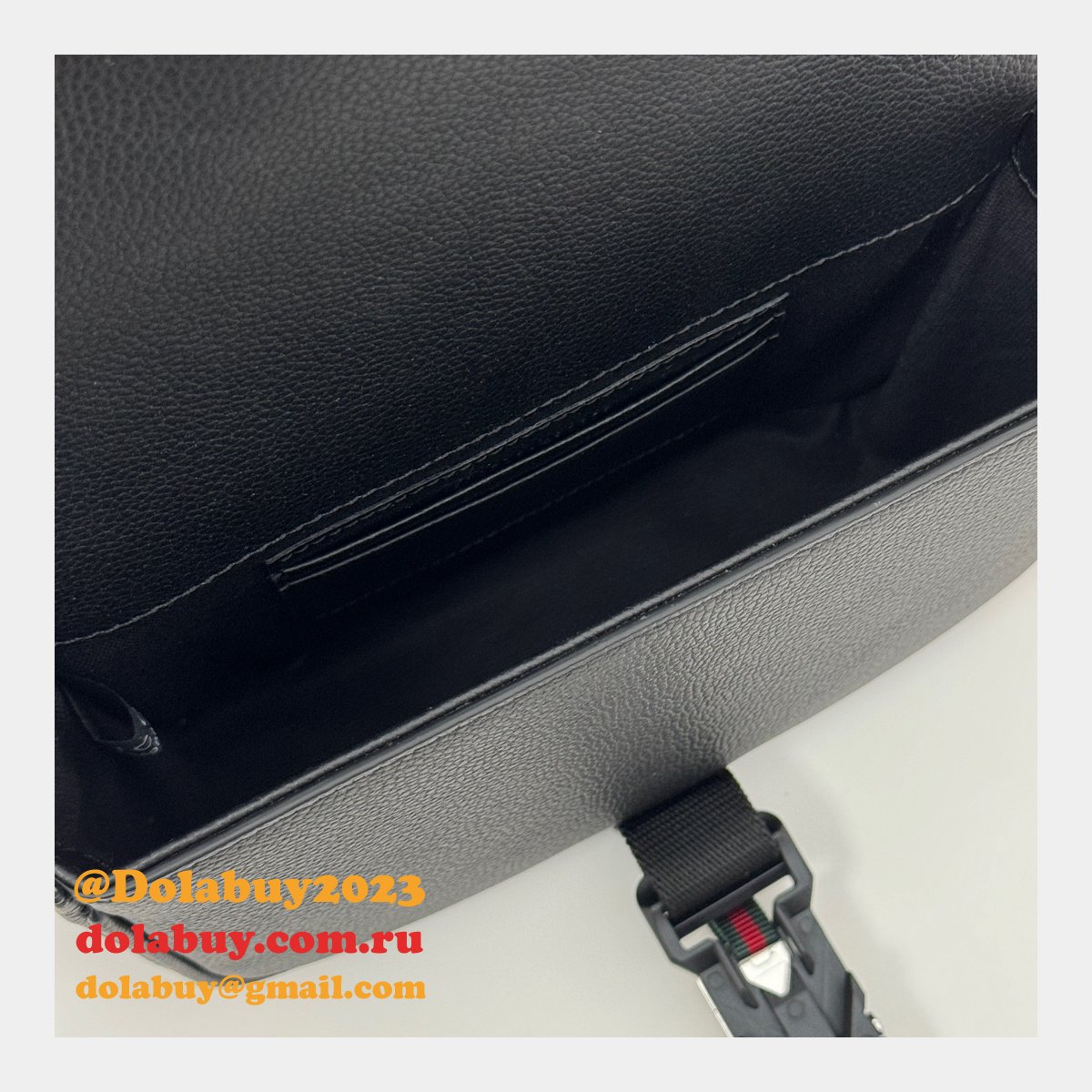 perfect luxury G*u*i super 800313 shoulder knockoff black bag