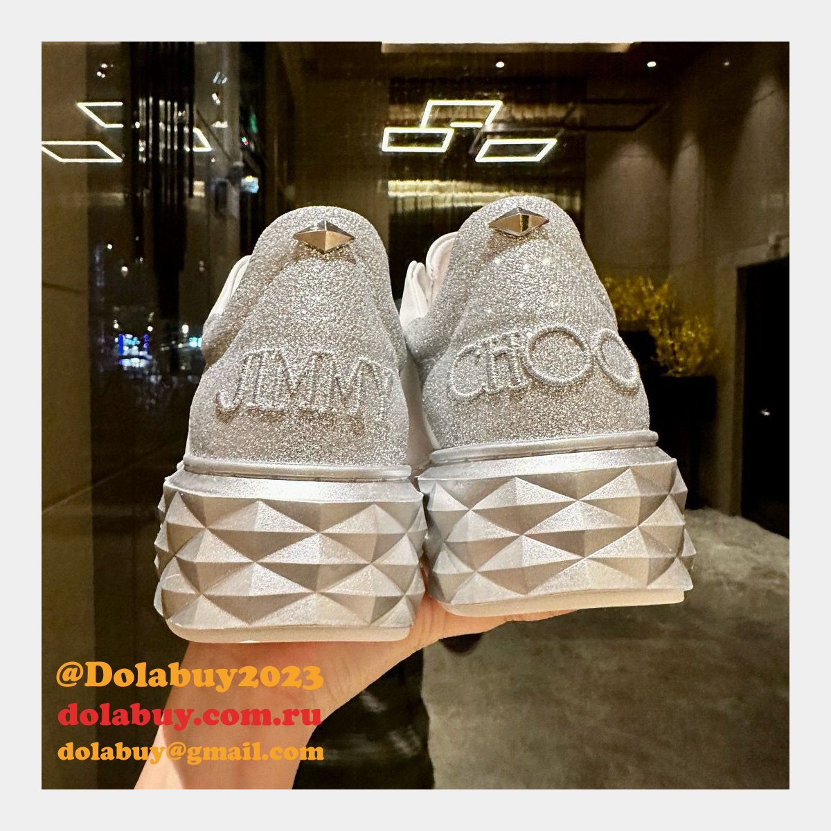 Designer Jimmy Choo Luxury Casual 7 Star Replica Shoes