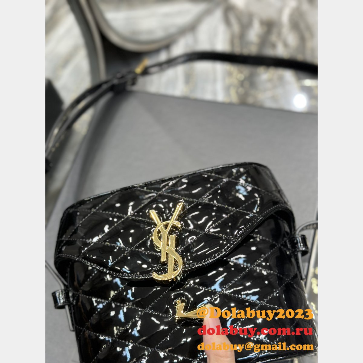 Replica Saint Laurent 710080 June Box Luxury Bag
