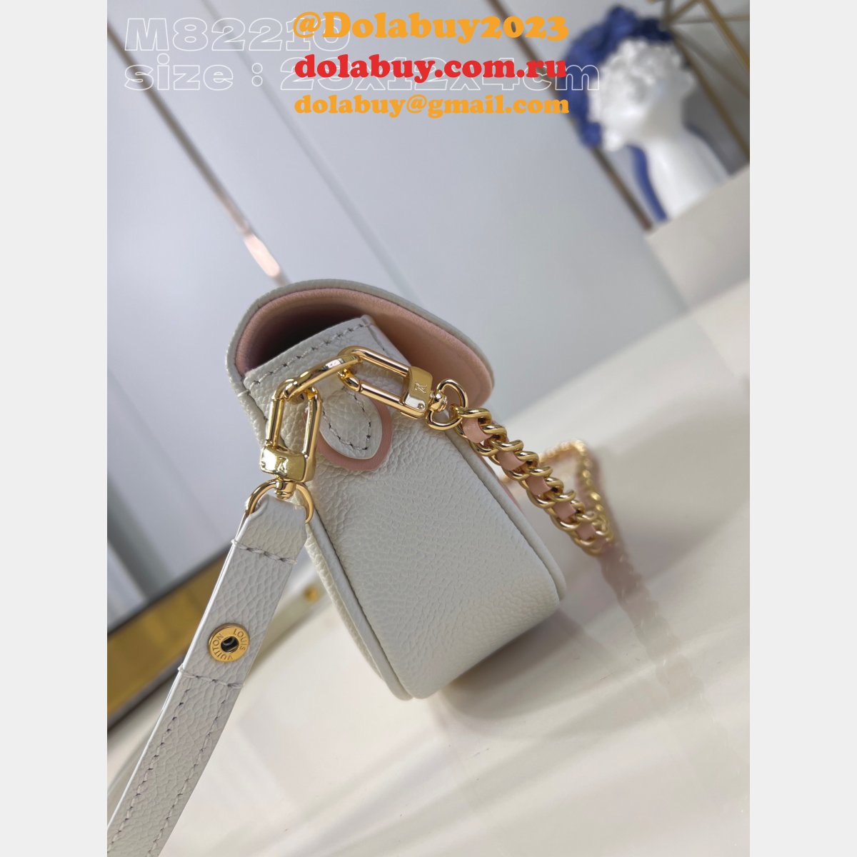 Wallet on Chain Ivy Fashion M82210 Copy Louis Vuitton Bag