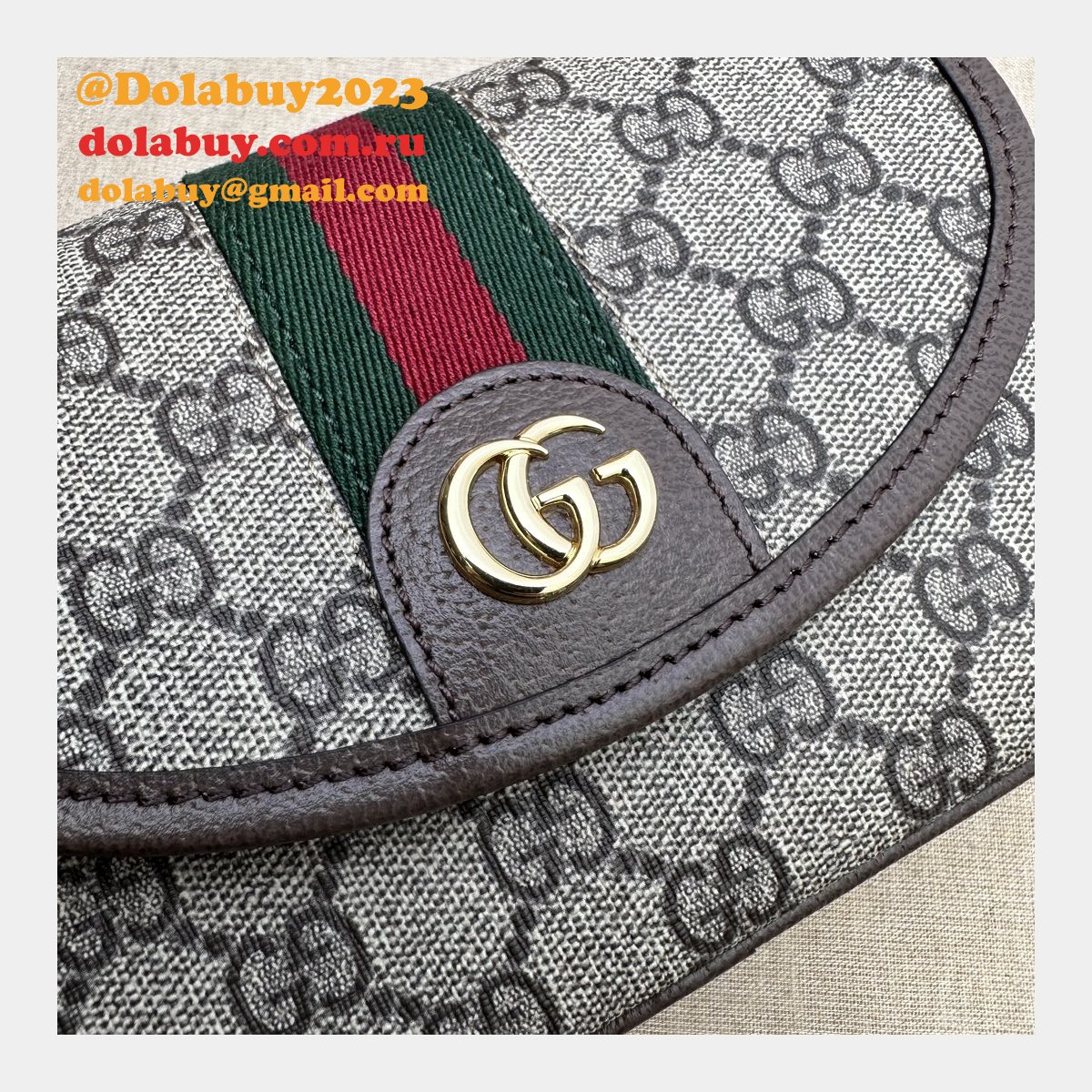 ophidia 772239 1:1 mirror gg G*u*i shoulder knockoff bag