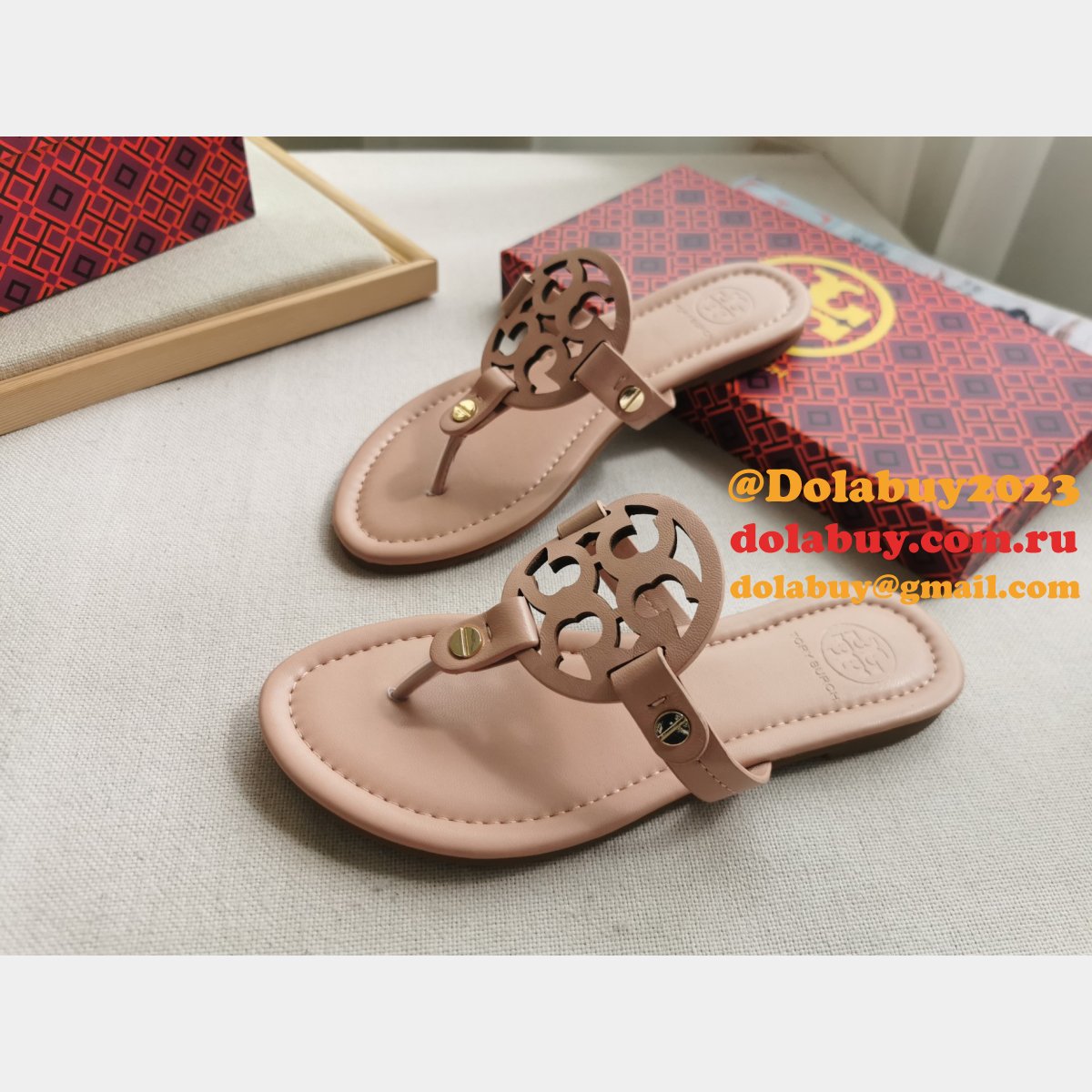 Replica Tory Burch High Quality  Miler Sandal Shoes