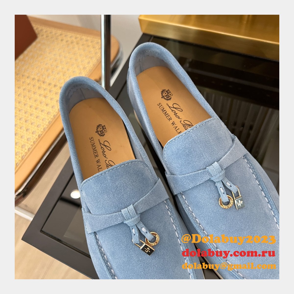 First Copy Loro Piana Replica 2023 Retro Casual Shoes