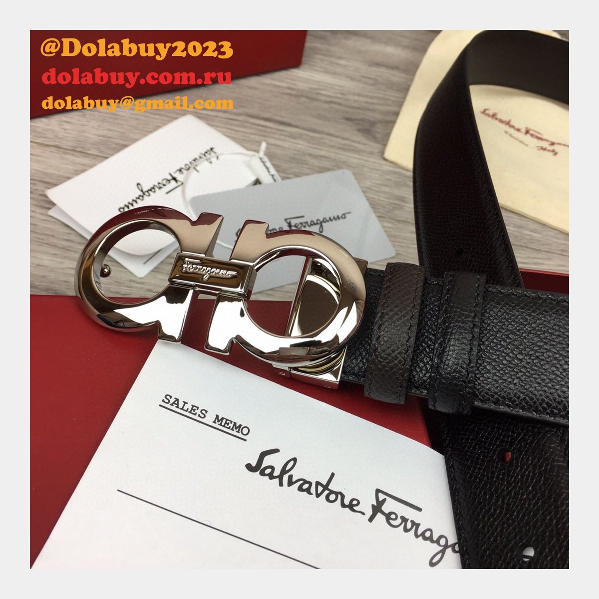 Ferragamo Belts Perfect High Quality Replica 35 mm Black