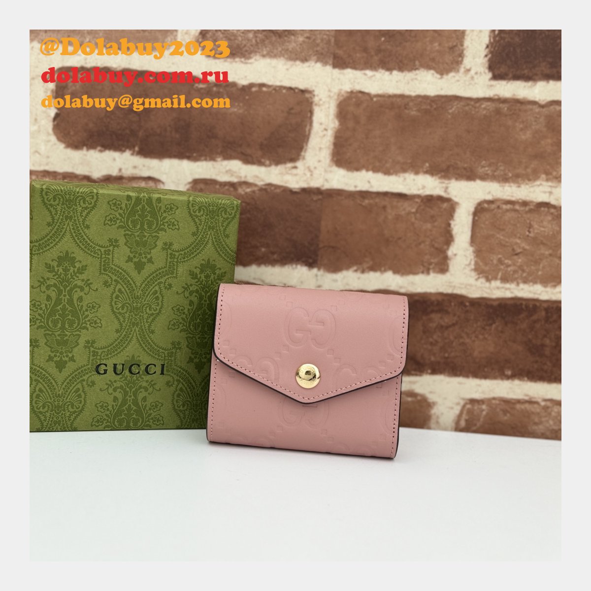 Gucci Knockoff GG Compact High Quality 772793 Wallet
