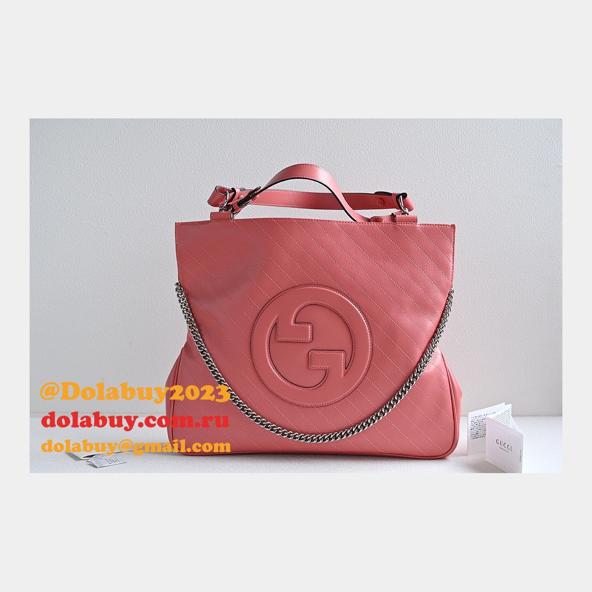 top quality 751516 blondie tote designer replica G*u*i