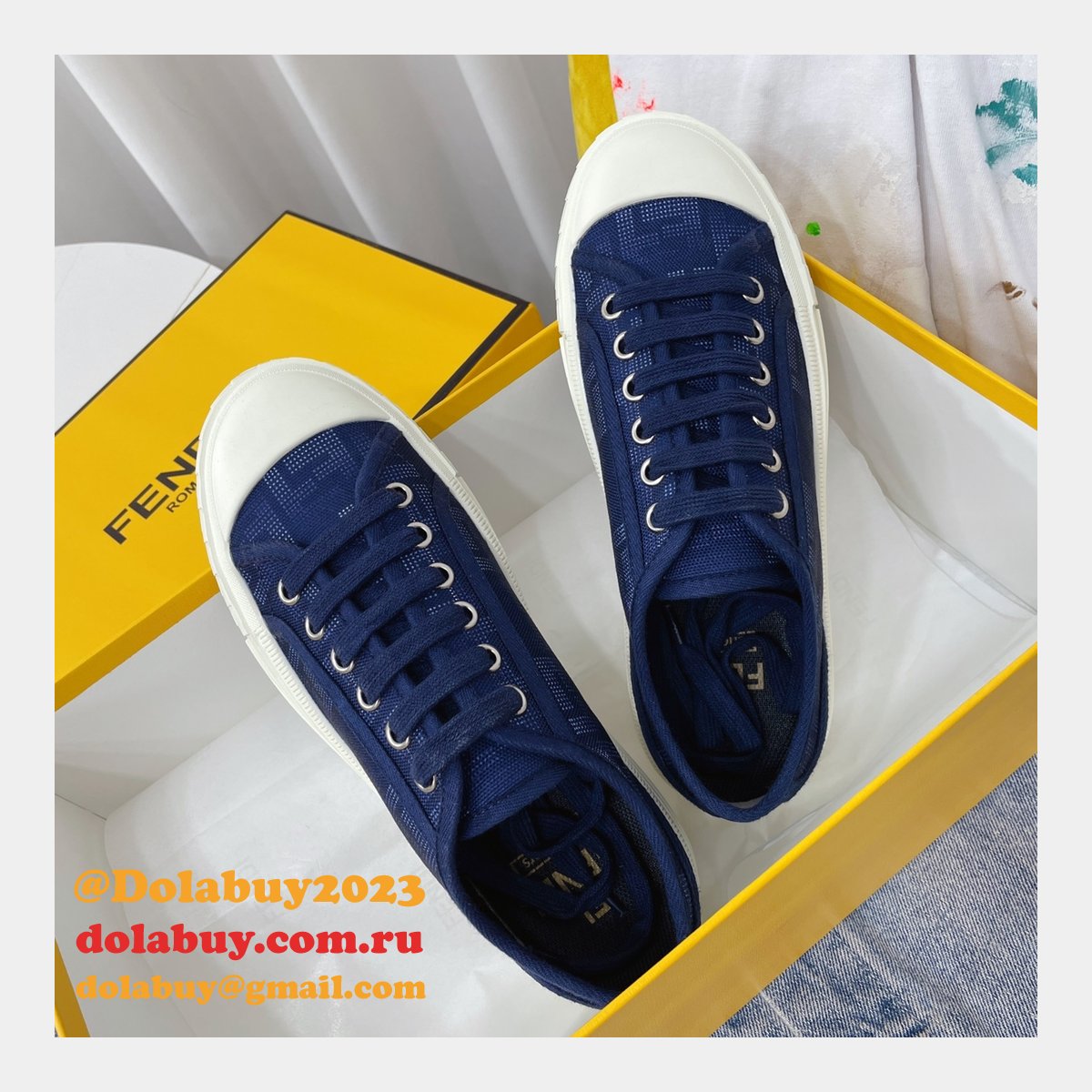 1:1 fake domino F**di shoes website to get replica sneakers